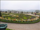 One of many gardens at the Chateau de Versailles